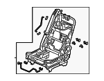 81302THRA03ZA - Body: Seat Frame for Honda: Odyssey Image