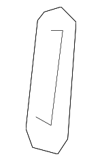 81359THRA01 - Body: Strap Guide for Honda: Odyssey Image