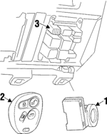 16259819 - : Keyless Entry Transmitter for GM Image