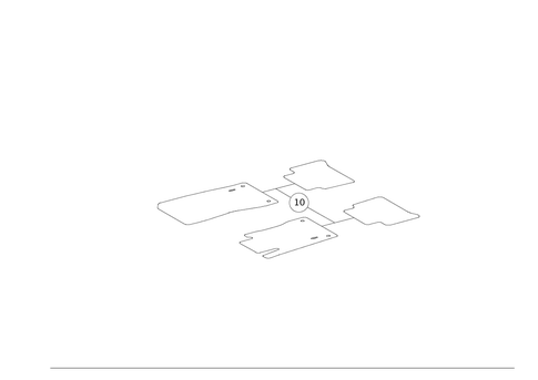 Floor Mats for 1996 Mercedes-Benz S500 #0