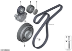 11287649371 - : Deflection Pulley for BMW: X1 28i, X1 28iX, X2 28i, X2 28iX Image