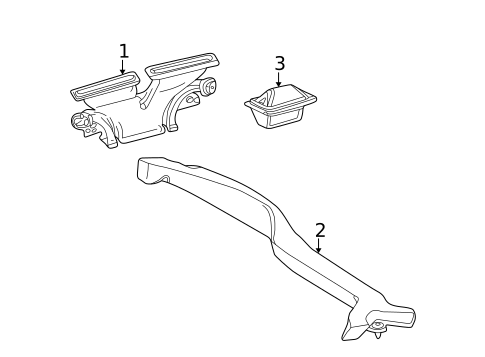 Ducts for 2003 Jeep Liberty #0