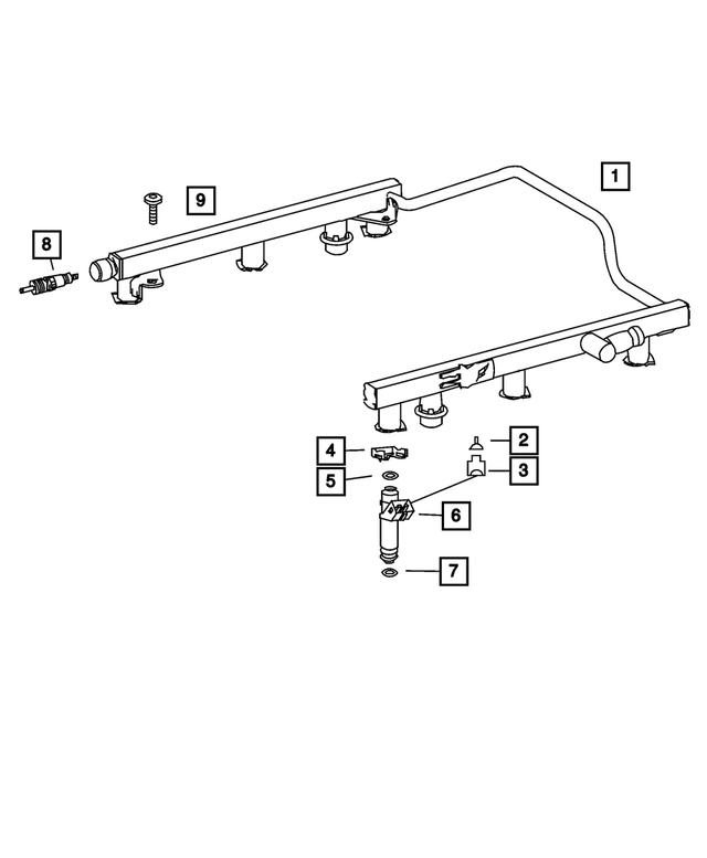 68011801AA - Fuel: Connector for Mopar Image