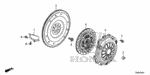 22100RX0005 - : Flywheel for Honda Image