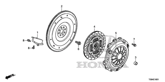 Clutch (2.4L) for 2012 Honda Civic #0