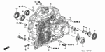 21101RG0A00 - Transmission - Automatic: PLATE, BEARING SETTING for Honda Image