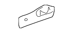 16816019 - Body: Inner Bracket for Buick: LeSabre | Cadillac: DeVille | Oldsmobile: Aurora | Pontiac: Bonneville Image