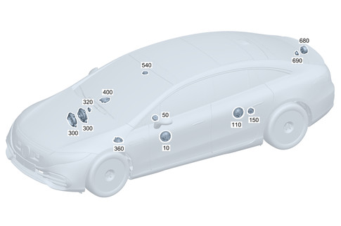 Speaker for 2025 Mercedes-Benz EQE AMG #0