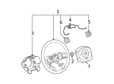 Switches, Solenoids & Actuators for 2006 Chevrolet Equinox #0