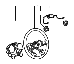 15864749 - : 2008 2009 Chevrolet Equinox - Steering Wheel for Chevrolet: Equinox Image