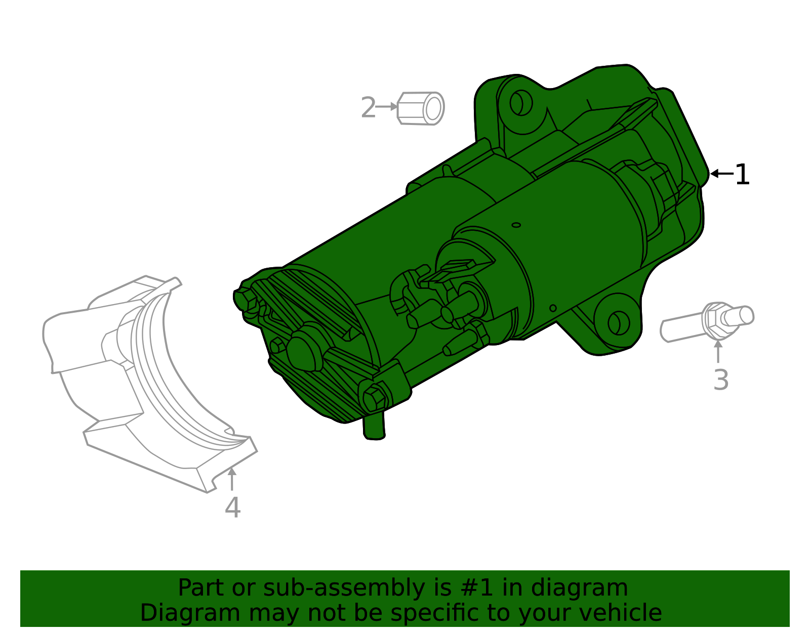 L1MZ-11002-A - Starter 2020-2025 Ford Explorer | Ford Parts Direct