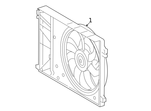 Cooling Fan for 2024 Lexus NX250 #0