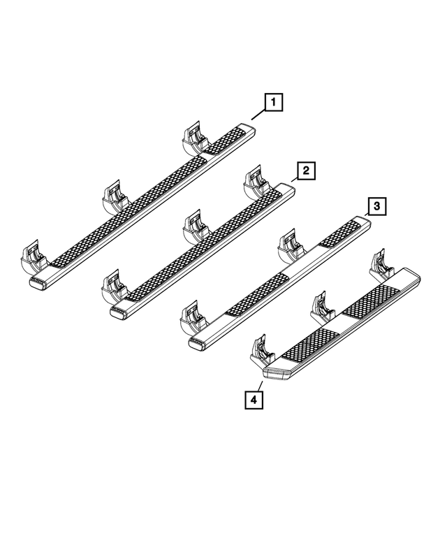 68144254AF - Exterior Ornamentation: Side Step, Right for Mopar Image