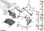 34526875111 - Rear Axle: Holder for BMW Image