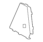 99161030900 - Electrical: Cable Guide for Porsche: 718 Boxster, 718 Cayman, 718 Spyder, 911, Boxster, Cayman Image