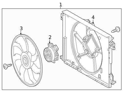 Cooling Fan for 2025 Lexus TX500h #0