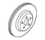 34108853555 - Brakes: Rotor for BMW Image