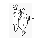 34106898192 - Brakes: Brake Pads for BMW Image