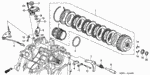 22020PLY329 - Transmission - Automatic: CLUTCH SET,START for Honda Image