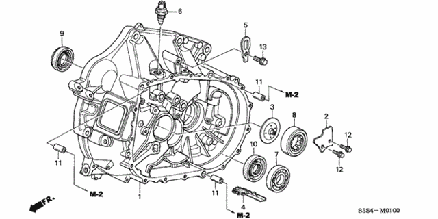MT Clutch Case for 2003 Honda Civic #0
