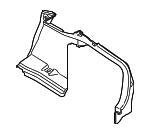 51477337214 - Body: Front Trim for BMW: 428i Gran Coupe, 428i xDrive Gran Coupe, 430i Gran Coupe, 430i xDrive Gran Coupe, 435i Gran Coupe, 435i xDrive Gran Coupe, 440i Gran Coupe, 440i xDrive Gran Coupe Image