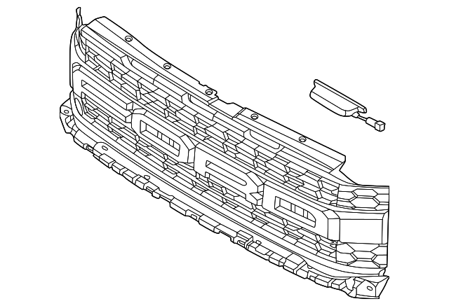 2024-2025 Ford F-150 Grille RL3Z-8200-YC | OEM Parts Online
