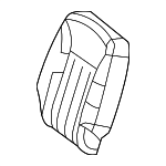 25192059477E79 - Body: Seat Cover for Mercedes-Benz Image