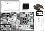61316919113 - Vehicle Electrical System: Relay, Change-Over Contact, Black for BMW: 128i, 135i, 323i, 325i, 325xi, 328i, 328xi, 330i, 330xi, 335i, 550i, 550iX, 650i, 650iX, 750i, 750iX, 750Li, 750LiX, 760Li, BMW ALPINA B7, BMW ALPINA B7L, BMW ALPINA B7LX, BMW ALPINA B7X, Hybrid 7, Hybrid 7L, Hybrid X6, X3 28dX, X3 28i, X3 28iX, X3 35iX, X4 28iX, X4 35iX, X4 M40iX, X5 3.0si, X5 3.5d, X5 35dX, X5 35iX, X5 4.8i, X5 50iX, X5 M, X6 35iX, X6 50iX, X6 M, Z4 2.5i, Z4 3.0i, Z4 3.0si, Z4 M3.2 Image image