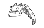 93185831 - Body: Wheelhouse for Saab: 9-3, 9-3X Image