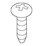 8477722002 - Steering: Lower Column Cover Screw for Genesis: Electrified G80, Electrified GV70, G70, G80, G90, GV60, GV70, GV80, GV80 Coupe | Hyundai: Accent, Elantra, Elantra GT, Genesis Coupe, Ioniq 5, Ioniq 6, Palisade, Santa Fe, Santa Fe Sport, Santa Fe XL, Tucson, Veloster Image