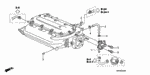36167RCAA00 - Engine: TUBE A, PURGE for Honda Image