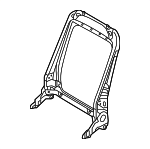 31446582 - Body: Seat Back Frame for Volvo: S60, S90, V60, V60 Cross Country, V90, V90 Cross Country, XC60, XC90 Image