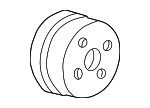14091833 - Cooling System: Pulley for Buick: Century, Regal, Rendezvous, Skylark, Terraza | Cadillac: Cimarron | Chevrolet: Beretta, Cavalier, Celebrity, Corsica, Equinox, Impala, Lumina, Lumina APV, Malibu, Monte Carlo, Uplander, Venture | Oldsmobile: Achieva, Alero, Cutlass, Cutlass Ciera, Cutlass Cruiser, Cutlass Supreme, Firenza, Silhouette | Pontiac: 6000, Aztek, G6, Grand Am, Grand Prix, Montana, Sunbird, Torrent, Trans Sport | Saturn: Relay Image