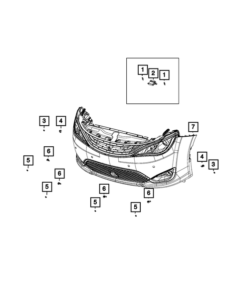 Sensors for 2019 Chrysler Pacifica #5