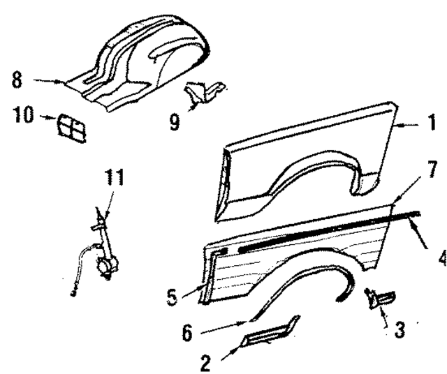 LC3Z18124D - : Shock Absorber Assembly for Ford Image