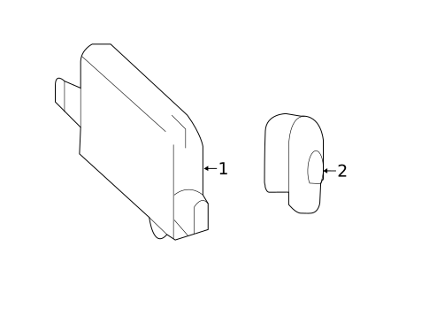 Electrical Components for 2019 Toyota Highlander #2