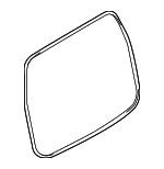 908301JA2B - Body: Weatherstrip for Nissan Image