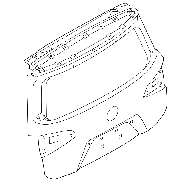 Lift Gate - Nissan (K010M-1JAMB)