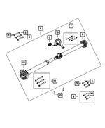 5142479AA - Rear Wheel Drive; Differential and Drive Line: Bolt Kit for Mopar Image