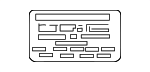 FE0269D61 - Body: Fuel Information Label for Mazda Image