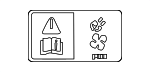 PE0115031 - Body: Caution Label for Mazda Image