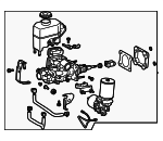4705050021 - : Master Cylinder Assembly for Lexus: LS500, LS500h Image