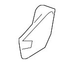 728680R050C0 - Body: Hinge Cover for Toyota: RAV4, RAV4 Prime, Venza Image