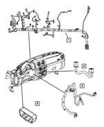 56010635AH - Electrical: Instrument Panel Wiring for Mopar Image