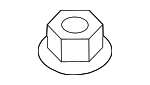 90178A0093 - Body: Upper Brace Nut for Lexus Image