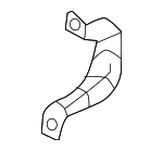 552290E090 - Body: Heat Deflector Retainer Plate for Lexus: TX350, TX500h Image