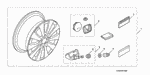 8W19TE010005 - Accessory Components: PLACARD SPEC, USA for Honda Image