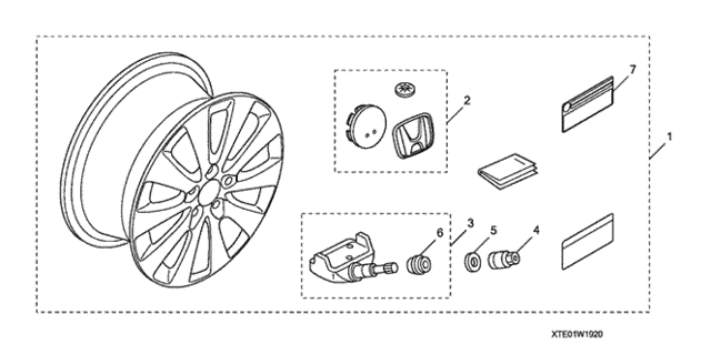 Alloy Wheel 19
