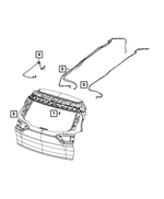 68324018AA - Electrical: Windshield Washer Hose for Mopar Image