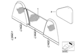 54617030791 - : Wind Deflector for BMW Image
